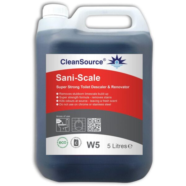 W5.5L CleanSource® SANI-SCALE Acidic Toilet Descaler -5L