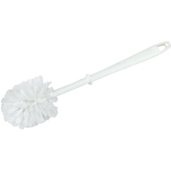 Plastic Toilet Brush - White