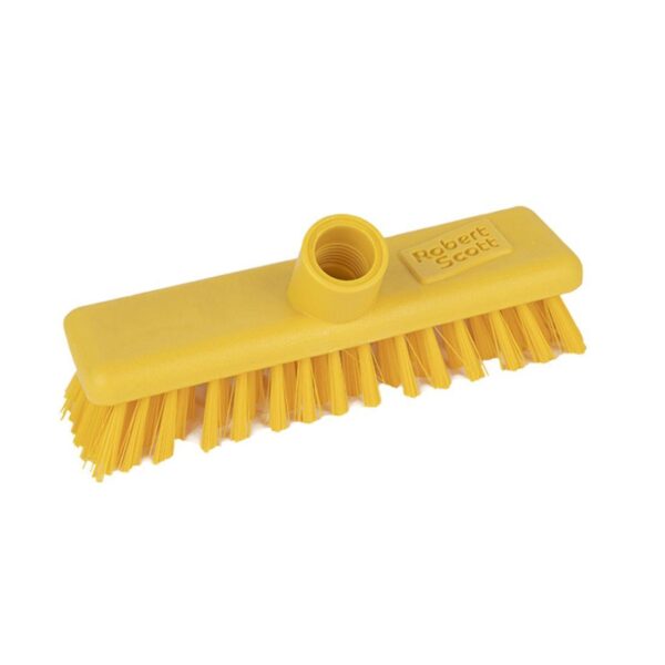 23cm/9" Hygiene Deck Scrub - Yellow