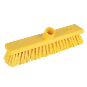 12" Soft YELLOW Hygiene Broom Head
