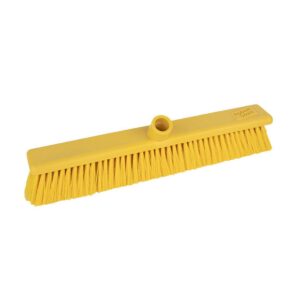 18" Soft YELLOW Hygiene Broom Head