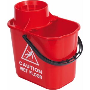 15L Professional Socket Mop Bucket - Red