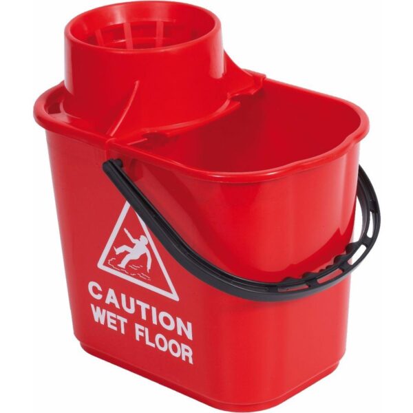 WQ15-RD 15L Professional Socket Mop Bucket - Red