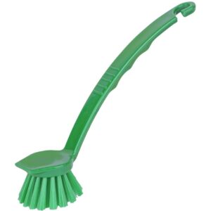 Long Handled Hygiene Washing Up Brush - GREEN