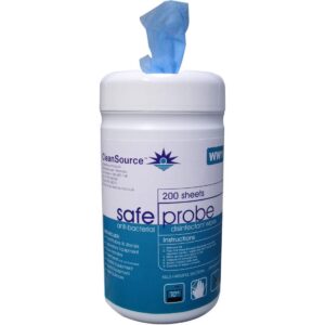 CleanSource® SAFE PROBE Wipes (EN1276) Blue (1x200)