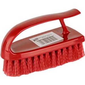 Hygiene Hand Scrub Brush RED