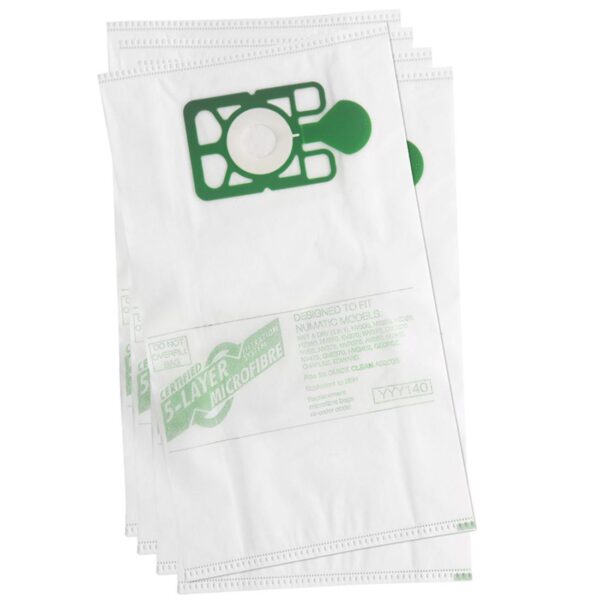 (604016) Microfibre 370 Tub Vacuum Bags NVM2BH (1x10)
