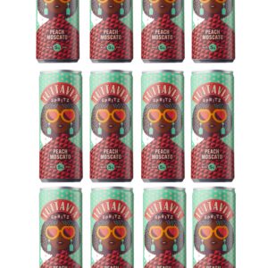 Tuttavia Peach cans 12 x 250ml case