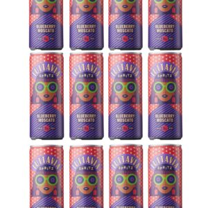 Tuttavia Blueberry cans 12 x 250ml case
