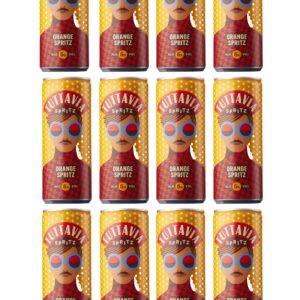 Tuttavia Orange cans 12 x 250ml case